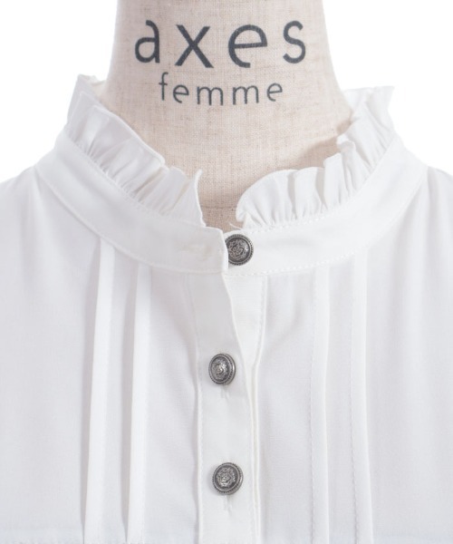 axes femme（アクシーズファム）の「ハトメ使いベルトデザインワンピース（ワンピース・レディース・ブラック/グレー/ブラウン・FREE）」の17枚目の写真