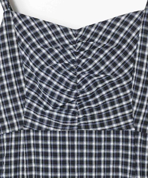 PAGEBOY（ページボーイ）の「チェックキャミワンピース（ワンピース・レディース・ブラック/ブラウン・FREE）」の13枚目の写真