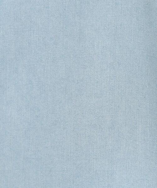 Cutie Blonde（キューティーブロンド）の「【S-LL】こなれ感ある着こなしに ケミカルウォッシュ5分袖デニムシャツ（シャツ/ブラウス・レディース・ブルー/ライトブルー/ブラック・02/01/04/03）」の11枚目の写真