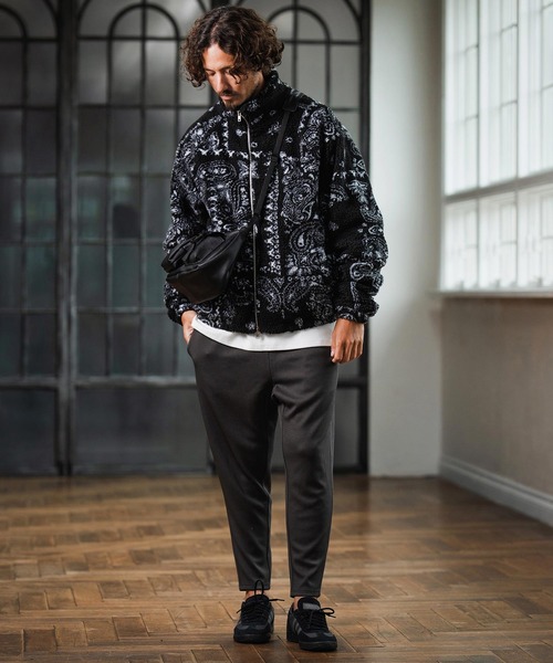 Magine（マージン）の「mj10910-Boa Fleece Stand Collar Jacket ボアジャケット（その他アウター・メンズ・ブラック系その他/ブラック/その他・46/44/48）」の17枚目の写真