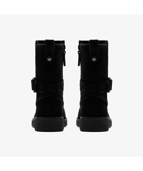 Clarks(クラークス)の「Nella Mid / ネラミッド(ブラックスエード)(ブーツ・レディース・ブラック・UK3/UK3.5/UK4/UK4.5/UK5/UK5.5/UK6)」の6枚目の写真