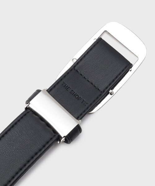 THE SHOP TK (ザ ショップ ティーケー )の「ホールレスストレッチベルト(ベルト・メンズ・ブラック/ブラック系1・00)」の5枚目の写真