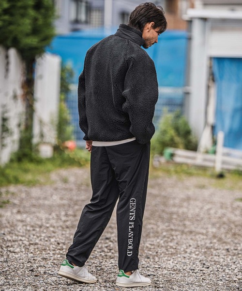 CAMBIO(カンビオ)の「mj10927-Vintage Like Boa Fleece Zip Jacket ボアフリースジャケット(その他アウター・メンズ・ブラック/カーキ・M/L)」の13枚目の写真