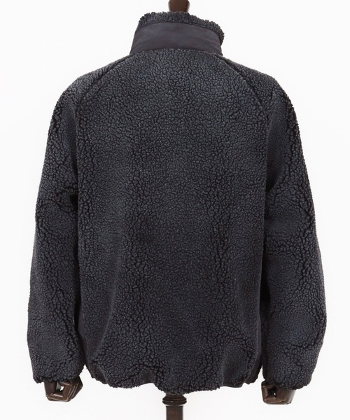 CAMBIO　ボアジャケット mj10927-Vintage Like Boa Fleece Zip Jacket ボアフリースジャケット