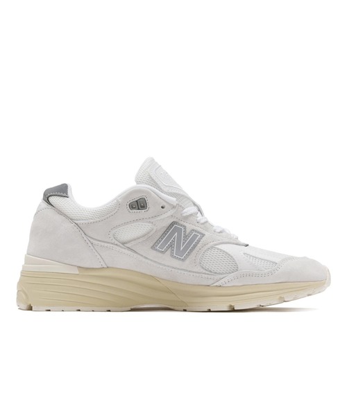 NEW BALANCE(ニューバランス)の「U991OW2 991v2(スニーカー・メンズ・ホワイト・23.5cm/24.0cm/24.5cm/25.0cm/25.5cm/26.0cm/26.5cm/27.0cm/27.5cm/28.0cm/28.5cm)」の2枚目の写真