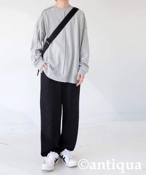 antiqua(アンティカ)の「ワイドパンツ(その他パンツ・レディース・ブラック・LARGE/MEDIUM)」の21枚目の写真