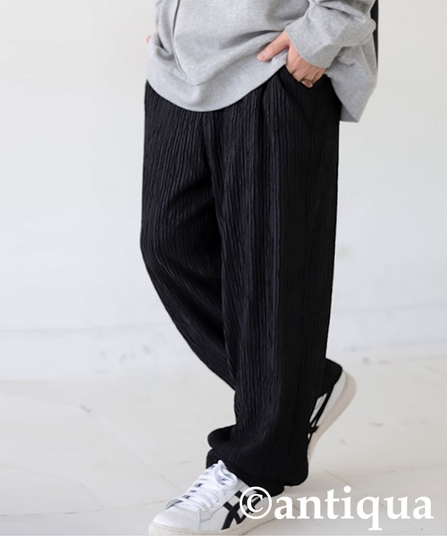 antiqua(アンティカ)の「ワイドパンツ(その他パンツ・レディース・ブラック・LARGE/MEDIUM)」の22枚目の写真