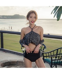 Ritzy（リッツィー）の「リゾート風　ハイネック　ビキニ　水着（水着・レディース）」