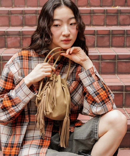 セール】オリジナルフリンジミニショルダーバッグ（ショルダーバッグ