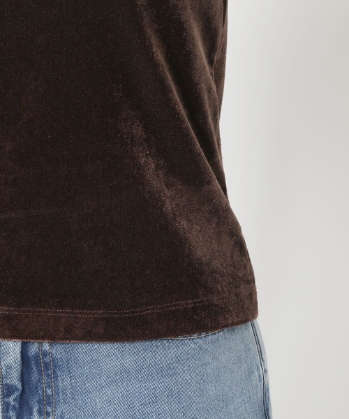 LOWRYS FARM(ローリーズファーム)の「ベロアタンク 577739(タンクトップ・レディース・ブラウン/アイボリー/ブラック/ネイビー・FREE)」の10枚目の写真