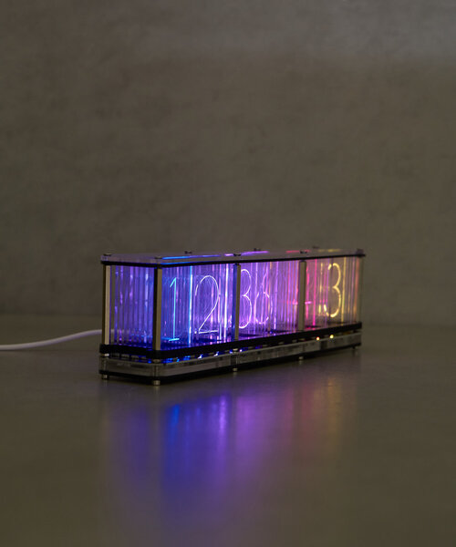 RGBチューブクロック RGB Tube Clock DETAIL｜ディテール】RGB TUBE CLOCK RGBチューブクロック (時計