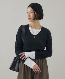 Paradise Picnic | SUGARROSE レイヤードデザイントップス(Tシャツ/カットソー)