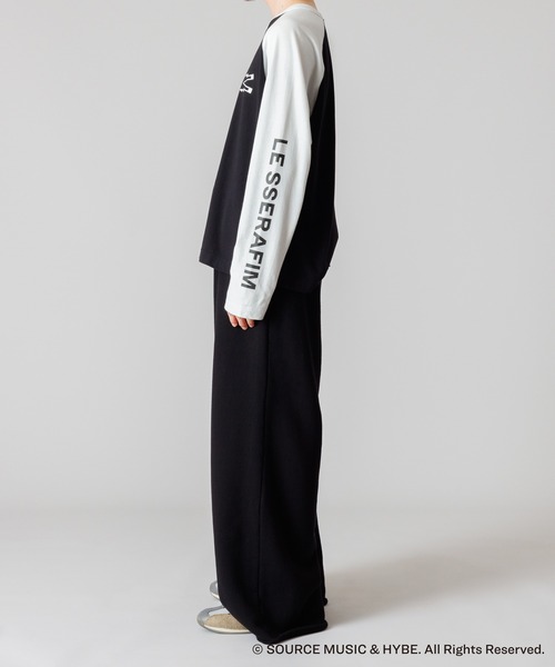 セール】LE SSERAFIM × ZOZOTOWN RAGLAN TEE（Tシャツ/カットソー