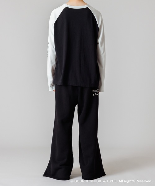 新品 LE SSERAFIM IM FEARLESS 長袖カットソー フォト New LE SSERAFIM I'M FEARLESS Long Sleeve Cut & Sew Photo