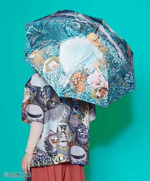 カヤ（カヤ）の「《水木しげる》晴雨兼用傘（長傘・レディース・その他1/その他2/その他3・FREE）」の8枚目の写真