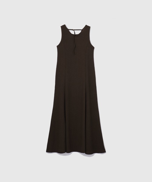 VICKY（ビッキー）の「シャーリングジャージーワンピース≪洗濯機で洗える≫（ワンピース・レディース・ブラック/ブラウン・M）」の16枚目の写真
