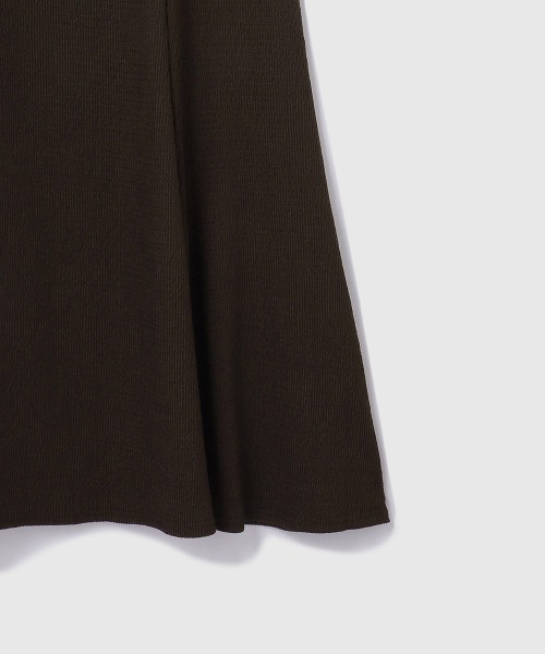 VICKY（ビッキー）の「シャーリングジャージーワンピース≪洗濯機で洗える≫（ワンピース・レディース・ブラック/ブラウン・M）」の20枚目の写真