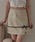 M DOLLYiGh[j́u*M DOLLY original*playful ribbon mini skirt/vCt{~jXJ[giXJ[gjvbAC{[