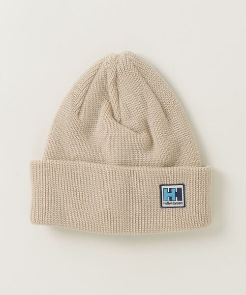 HELLY HANSEN（ヘリーハンセン）の「【HELLY HANSEN】K Plain Beanie（ニットキャップ/ビーニー・キッズ・ブルー/アイボリー・FREE）」の2枚目の写真