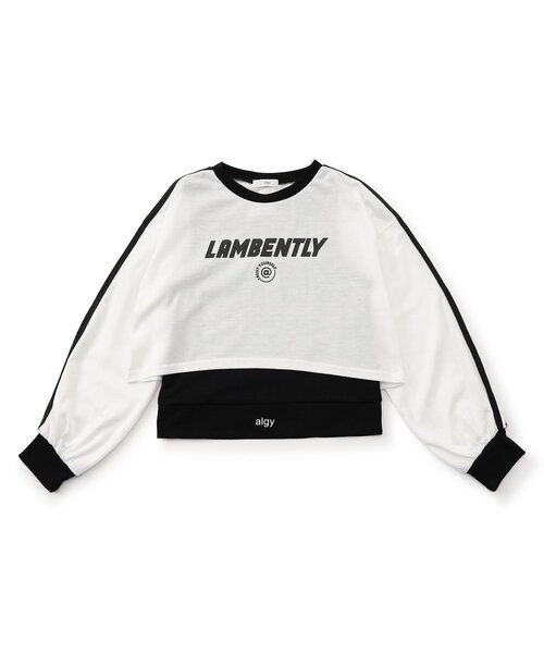 algy(アルジー)の「クロップドロンT&タンクセット(Tシャツ/カットソー・キッズ・ブラック/オフホワイト/ラベンダー・XX-SMALL/X-SMALL/SMALL/MEDIUM)」の7枚目の写真