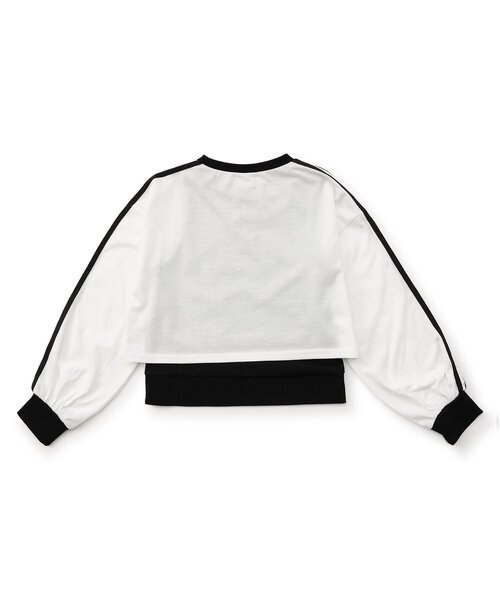 algy(アルジー)の「クロップドロンT&タンクセット(Tシャツ/カットソー・キッズ・ブラック/オフホワイト/ラベンダー・XX-SMALL/X-SMALL/SMALL/MEDIUM)」の15枚目の写真