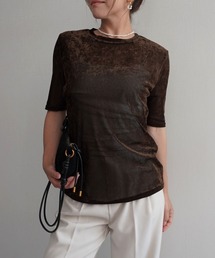 シアーベロアTシャツ