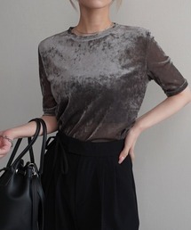 シアーベロアTシャツ