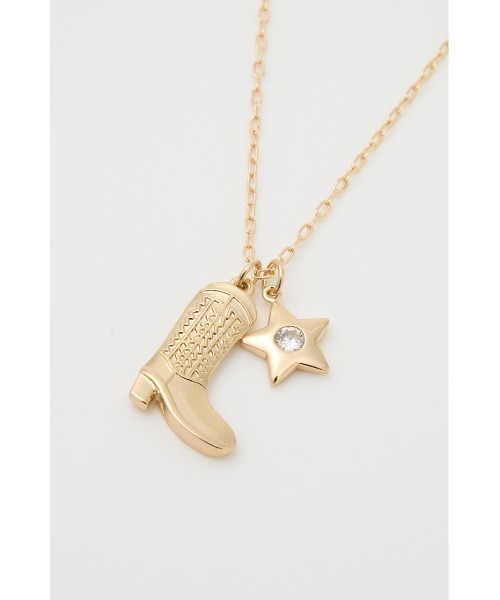 LAGUA GEM（ラグアジェム）の「WESTERN  BOOTS MOTIF ネックレス（ネックレス・レディース・ゴールド/シルバー・FREE）」の3枚目の写真