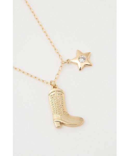 LAGUA GEM（ラグアジェム）の「WESTERN  BOOTS MOTIF ネックレス（ネックレス・レディース・ゴールド/シルバー・FREE）」の4枚目の写真