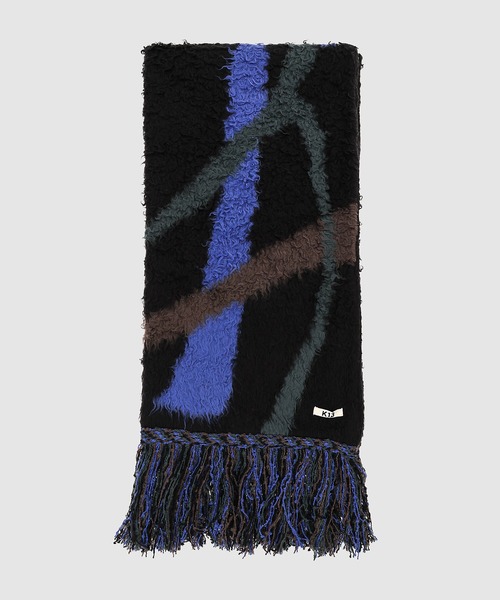 KHOKI（コッキ）の「Intarsia-knit muffler（マフラー）」 - WEAR