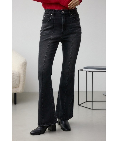 マザー　ダメージフレアデニム AZUL DENIM H/Wバックリボンフレアデニム｜WOMEN｜250IAC12-1541｜AZUL