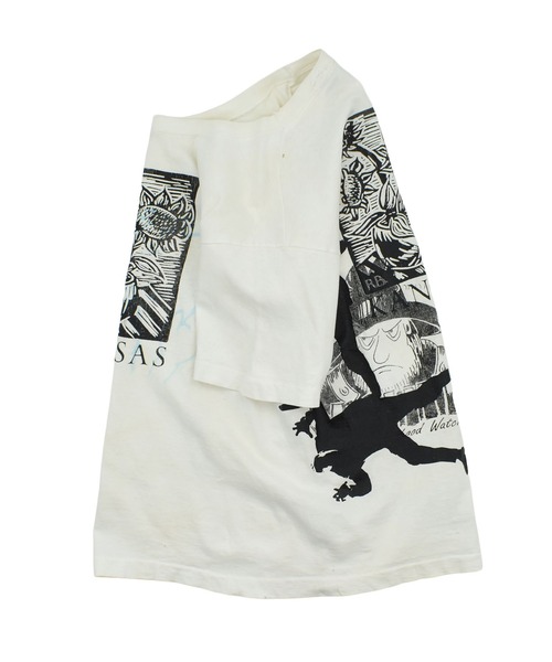 FRUIT OF THE LOOM(フルーツオブザルーム)の「【USED】90’s Fruit of the Loom “Test Print” テストプリント アート Tシャツ USA製(Tシャツ/カットソー・メンズ・ホワイト・MEDIUM)」の11枚目の写真