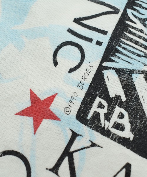 FRUIT OF THE LOOM(フルーツオブザルーム)の「【USED】90’s Fruit of the Loom “Test Print” テストプリント アート Tシャツ USA製(Tシャツ/カットソー・メンズ・ホワイト・MEDIUM)」の5枚目の写真