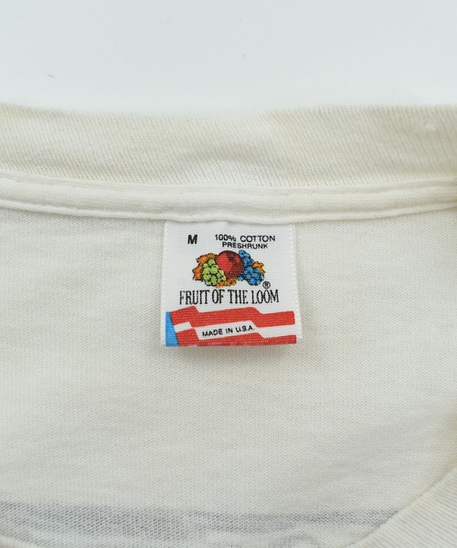 FRUIT OF THE LOOM(フルーツオブザルーム)の「【USED】90’s Fruit of the Loom “Test Print” テストプリント アート Tシャツ USA製(Tシャツ/カットソー・メンズ・ホワイト・MEDIUM)」の4枚目の写真