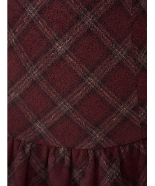Darich（ダーリッチ）の「タータンチェックノースリミニワンピース