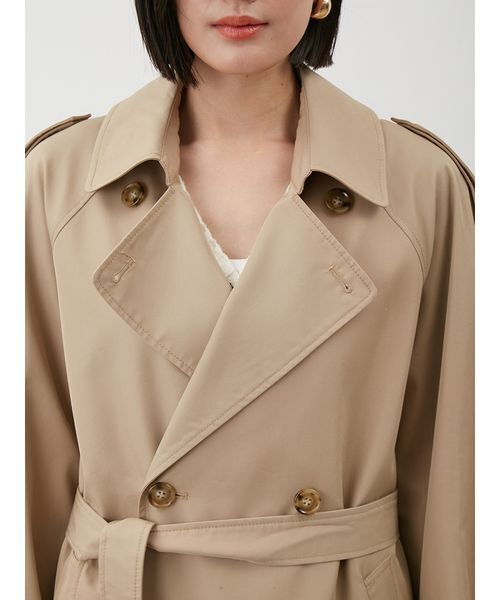 オーバーサイズトレンチコート（トレンチコート）｜Mila Owen（ミラ