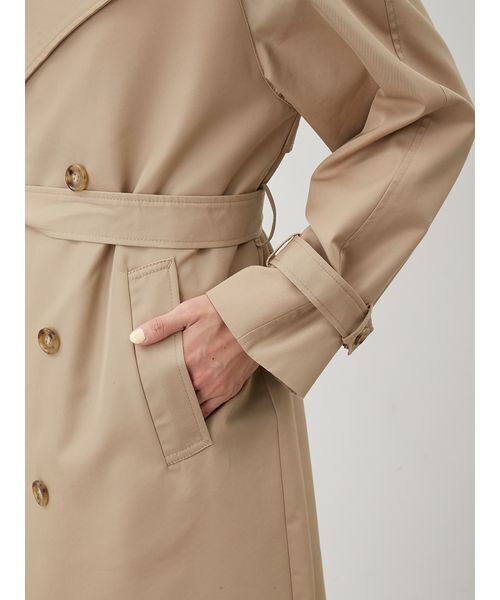 Mila Owen(ミラオーウェン)の「オーバーサイズトレンチコート(トレンチコート・レディース・ベージュ/モカ/ネイビー・0/1)」の15枚目の写真