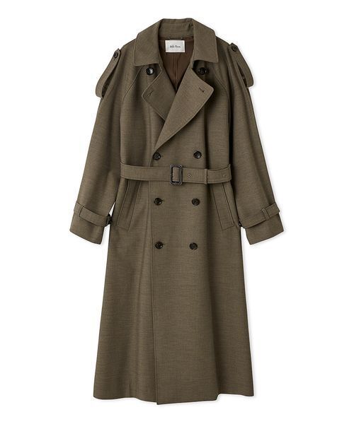 新品　ミラオーウェン　トレンチコート　完売品 オーバーサイズトレンチコート（トレンチコート）｜Mila Owen（ミラ