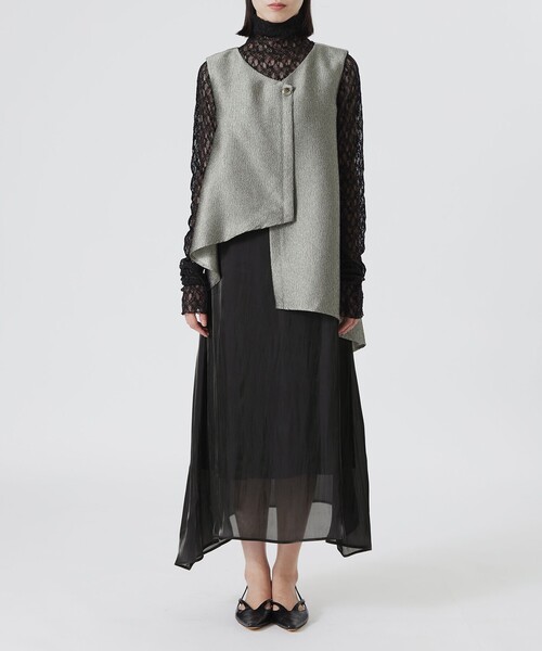 LOVELESS（ラブレス）の「メタリックワンピース（ワンピース・レディース・ベージュ系その他/シルバー系その他/ブラック・36/34）」の13枚目の写真