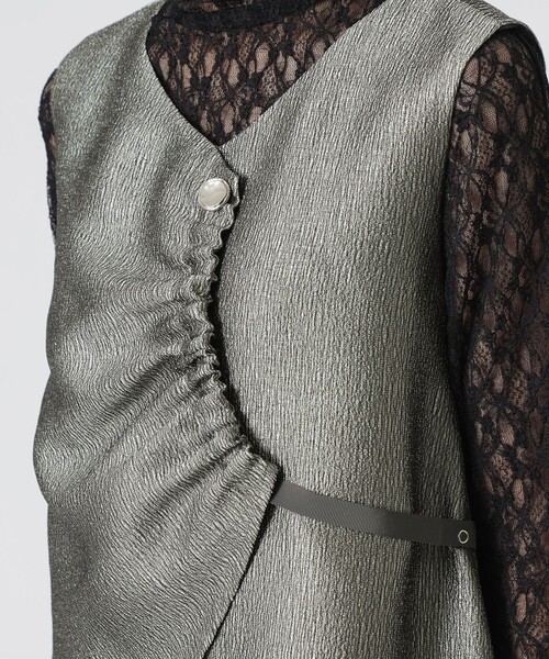 LOVELESS（ラブレス）の「メタリックワンピース（ワンピース・レディース・ベージュ系その他/シルバー系その他/ブラック・36/34）」の17枚目の写真