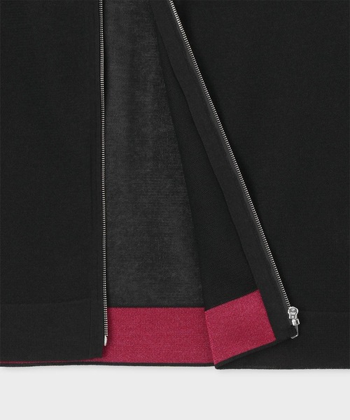 Paul Smith（ポールスミス）の「ウィメンズ シアー ニット ブルゾン / 255225 KN131（カーディガン/ボレロ・レディース・オフホワイト/ブラック・MEDIUM）」の10枚目の写真