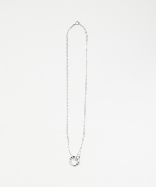 LAPUIS（ラピュイ）の「LAPUIS(ラピュイ)Coil Circle necklace（ネックレス・レディース・ゴールド/マルチ/シルバー・FREE）」の10枚目の写真