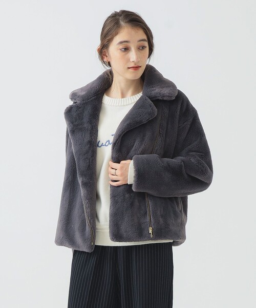 ファー ブルゾン（ブルゾン）｜B:MING by BEAMS（ビーミングバイ