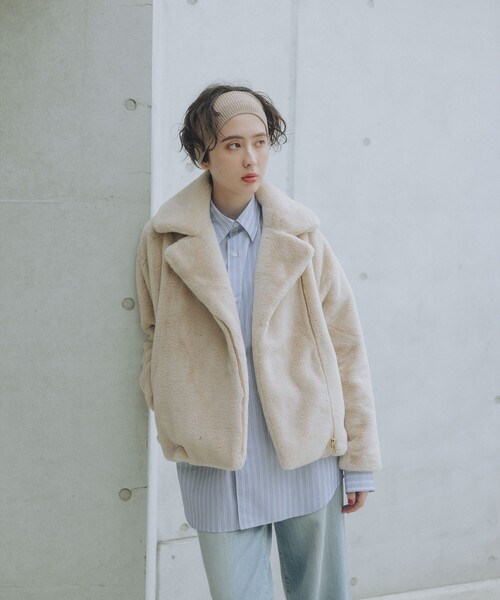 ファー ブルゾン（ブルゾン）｜B:MING by BEAMS（ビーミングバイ