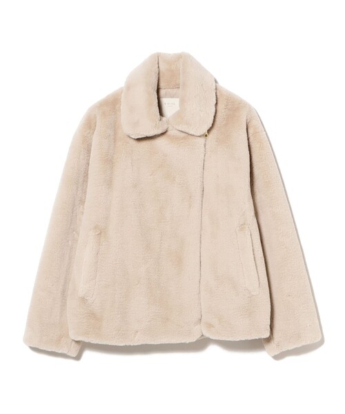 B:MING by BEAMS(ビーミングバイビームス)の「ファー ブルゾン(ブルゾン・レディース・チャコールグレー/ホワイト系その他5・SMALL/MEDIUM)」の10枚目の写真