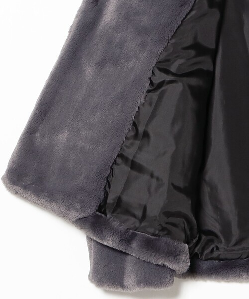 B:MING by BEAMS(ビーミングバイビームス)の「ファー ブルゾン(ブルゾン・レディース・チャコールグレー/ホワイト系その他5・SMALL/MEDIUM)」の21枚目の写真