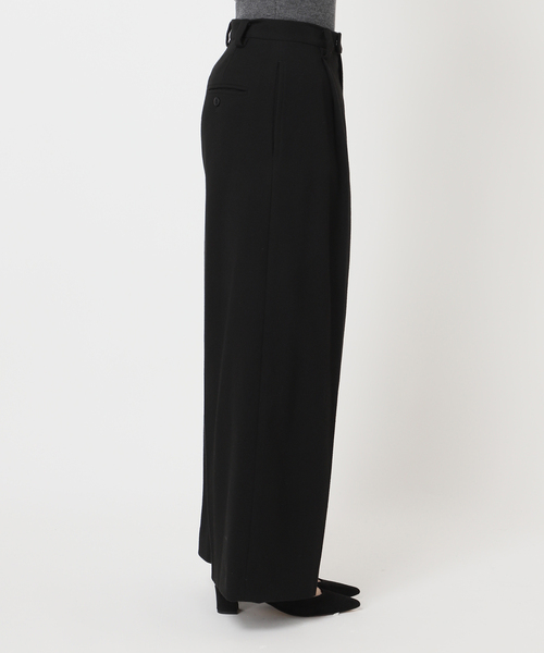 今だけSALE!!! tuck wide trousersブラック TODAYFUL(トゥデイフル) / Life's online store（ライフズ） / Tuck