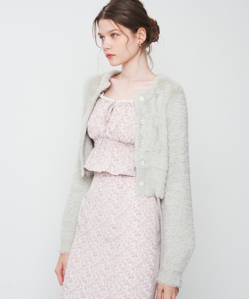 DEICY（デイシー）の「ヴィンテージローズブラウス（シャツ/ブラウス・レディース・ピンク/レッド・FREE）」の4枚目の写真