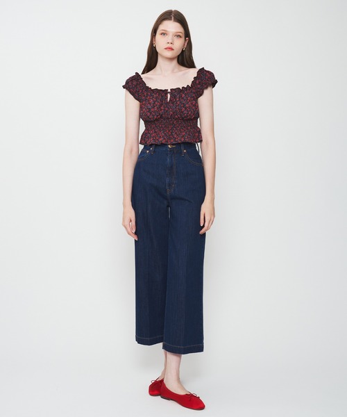 DEICY（デイシー）の「ヴィンテージローズブラウス（シャツ/ブラウス・レディース・ピンク/レッド・FREE）」の5枚目の写真