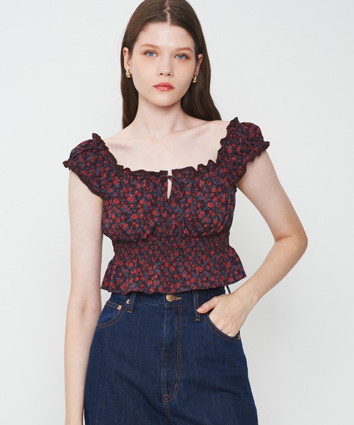 DEICY（デイシー）の「ヴィンテージローズブラウス（シャツ/ブラウス・レディース・ピンク/レッド・FREE）」の16枚目の写真